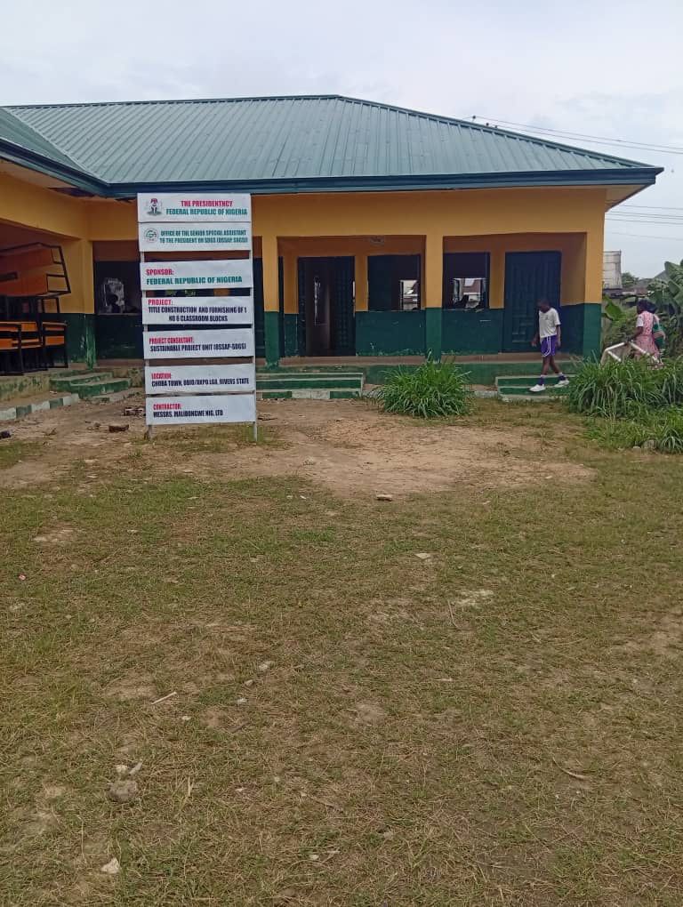 Construction and Furnishing of Three Classroom Blocks 3