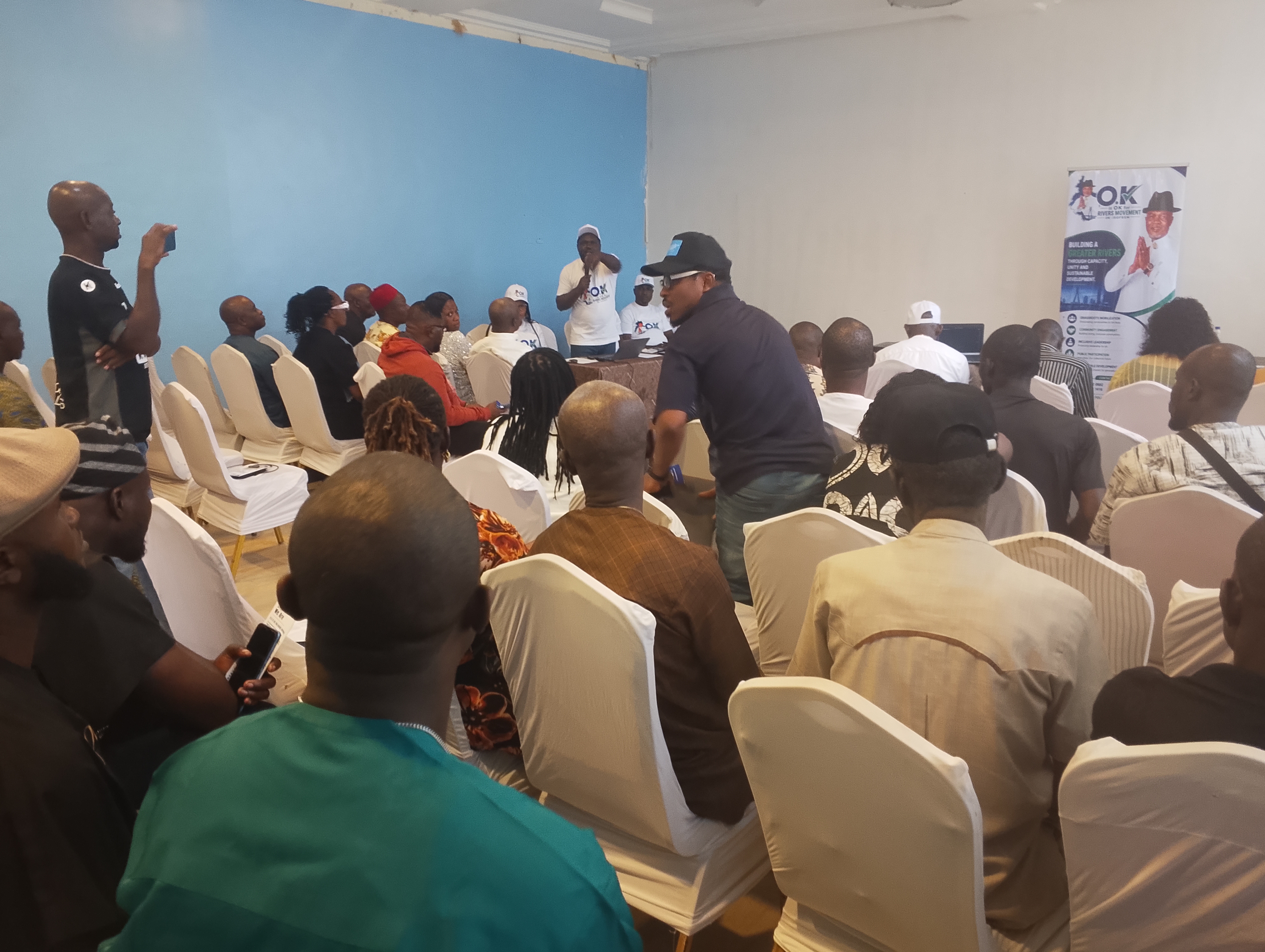Inauguration of Local Government Coordinators Rivers State